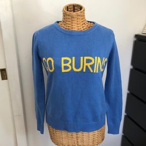 Pink Pineapple cotton sweater S